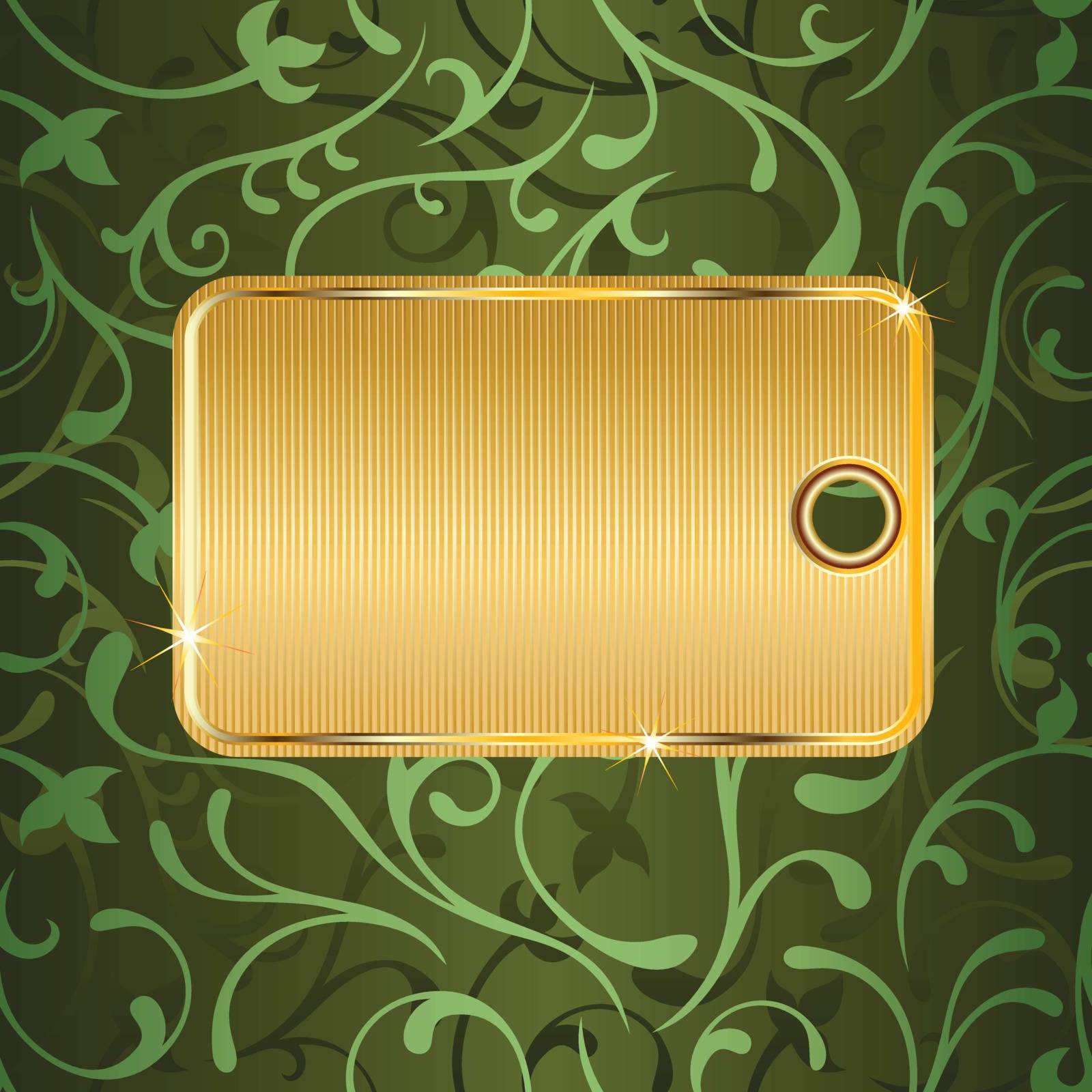 golden tag by Aqua