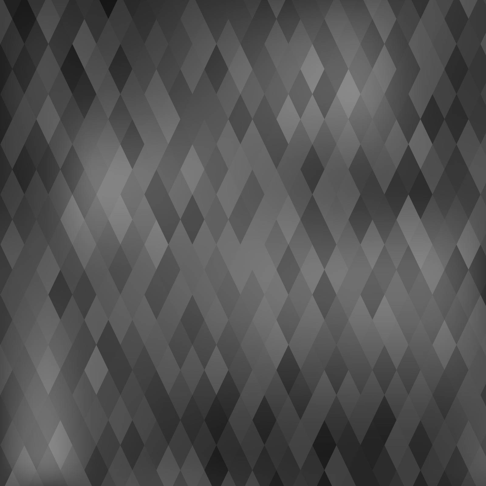 Abstract Mosaic Dark Background. Abstract Grey Polygonal Background.