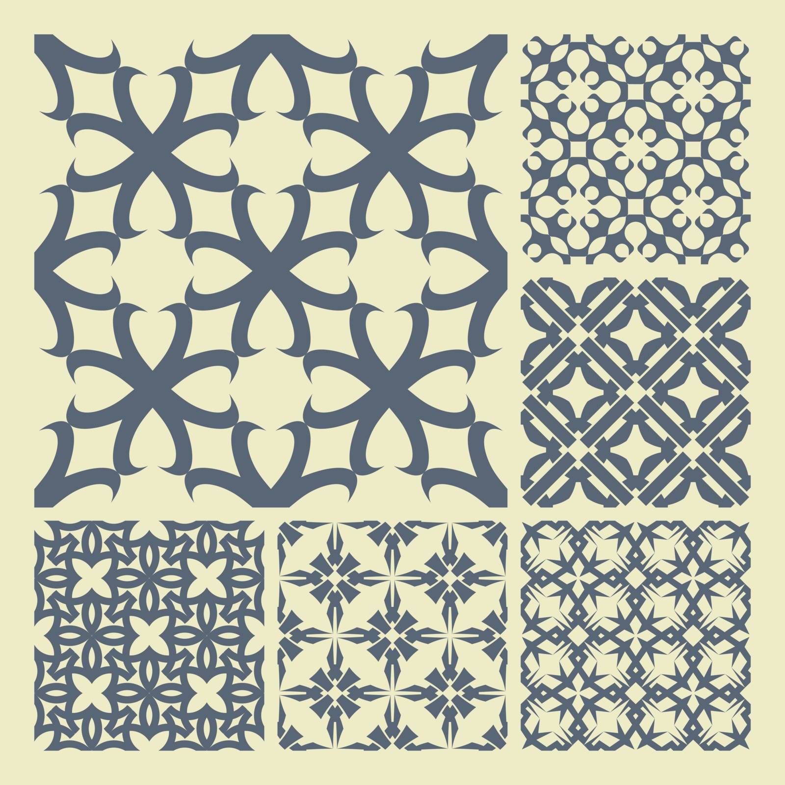Seamless geometric pattern. by login