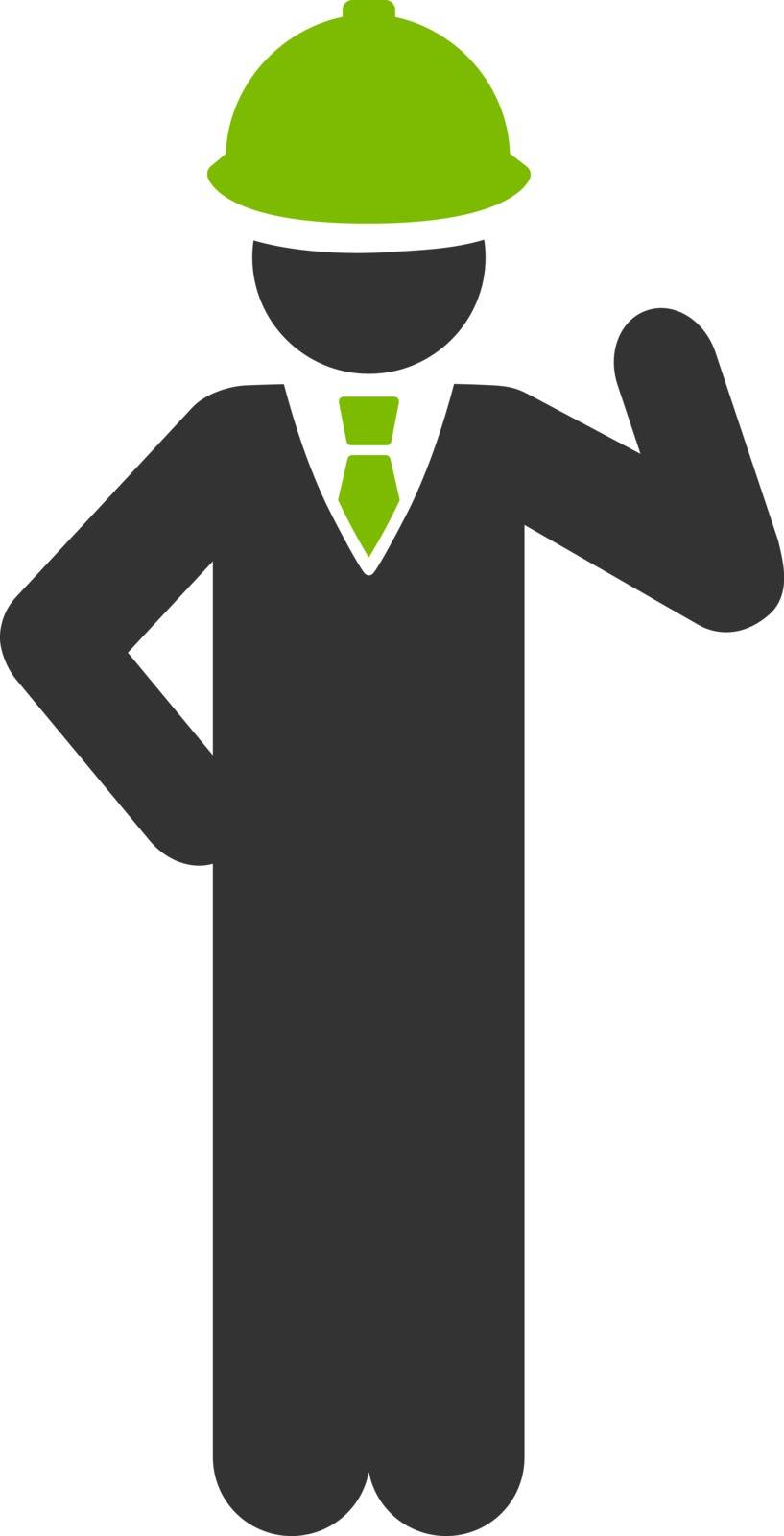 Engineer icon from Business Bicolor Set by ahasoft