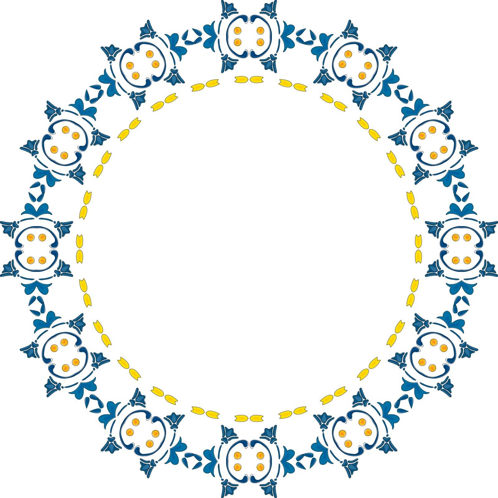 Decorative circle by nahhan
