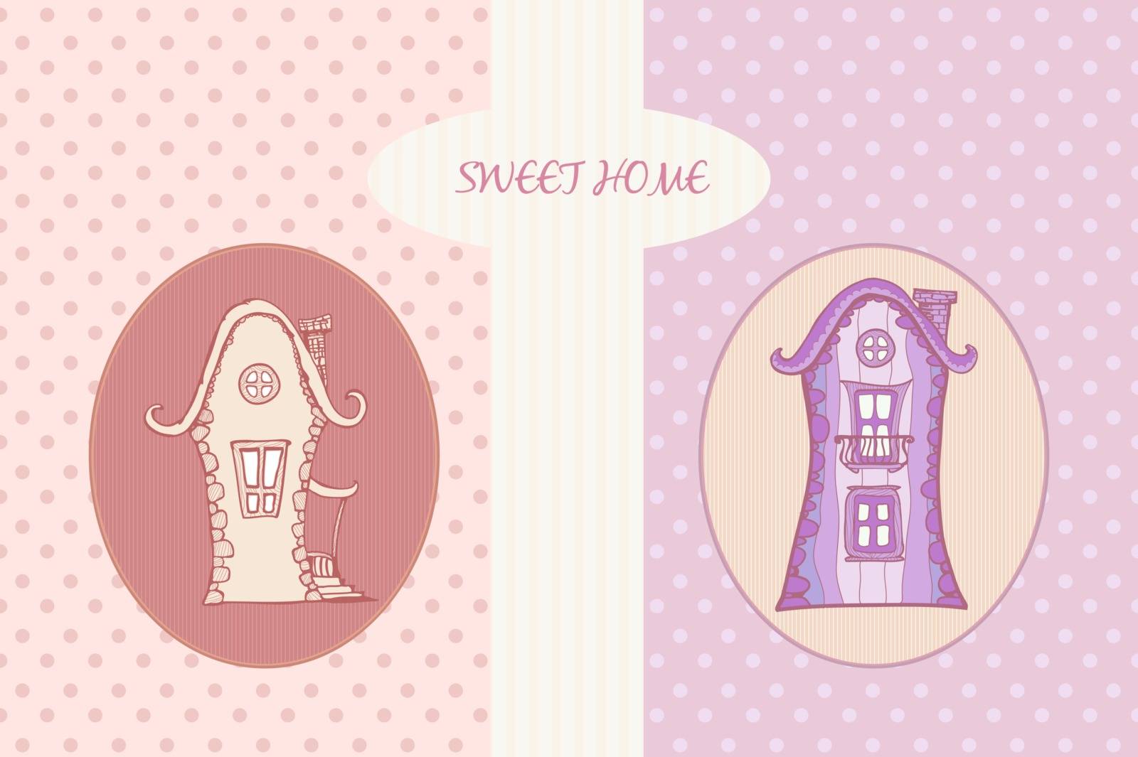Two houses, two variants of sweet home