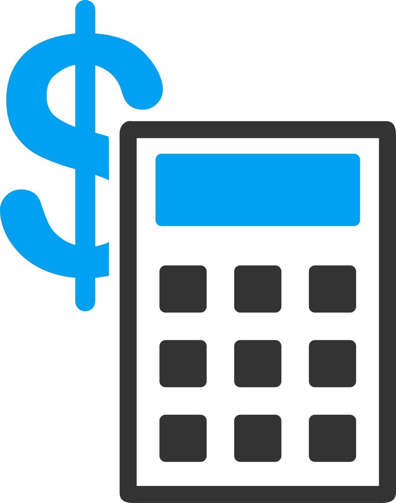 Calculation Icon from Commerce Set by ahasoft