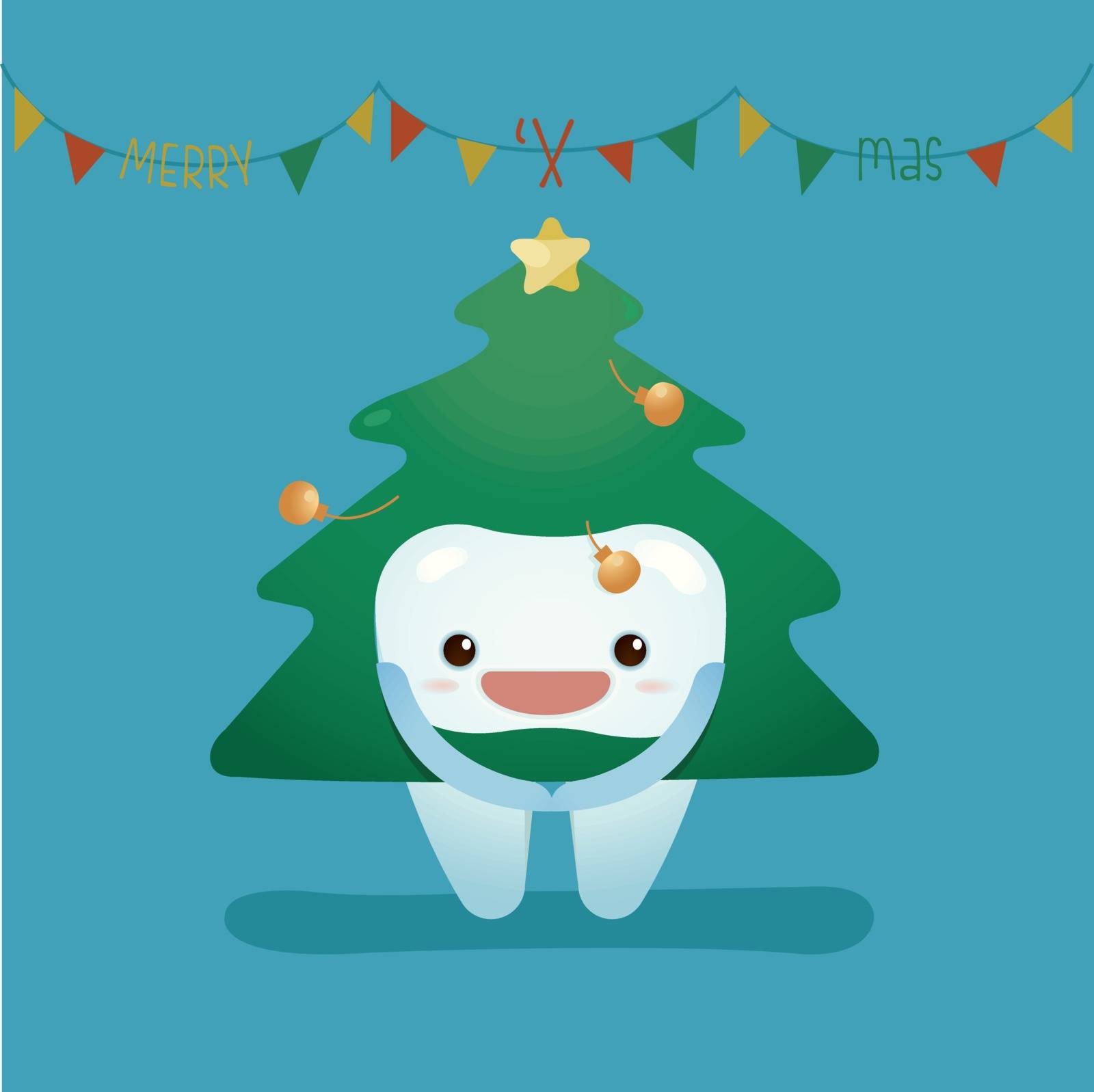 Tooth wear christmas suite