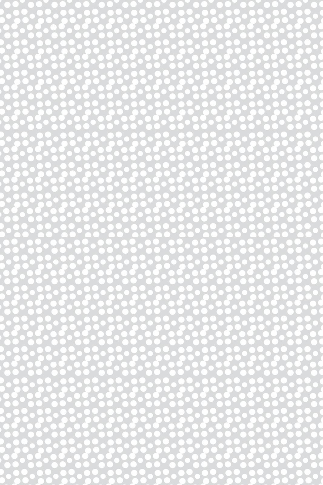 A grey dotted background over white