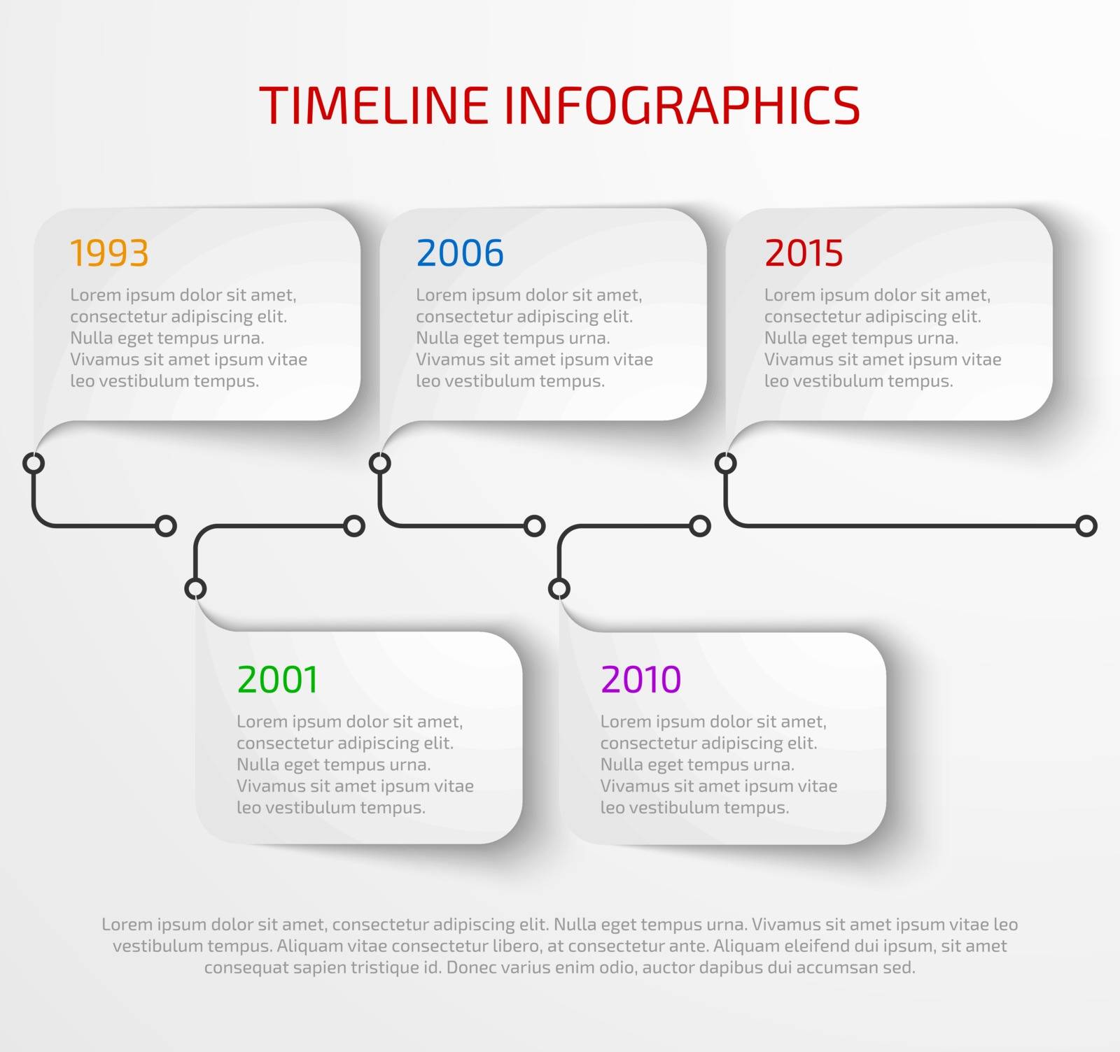 Modern timeline infographic by sky_max