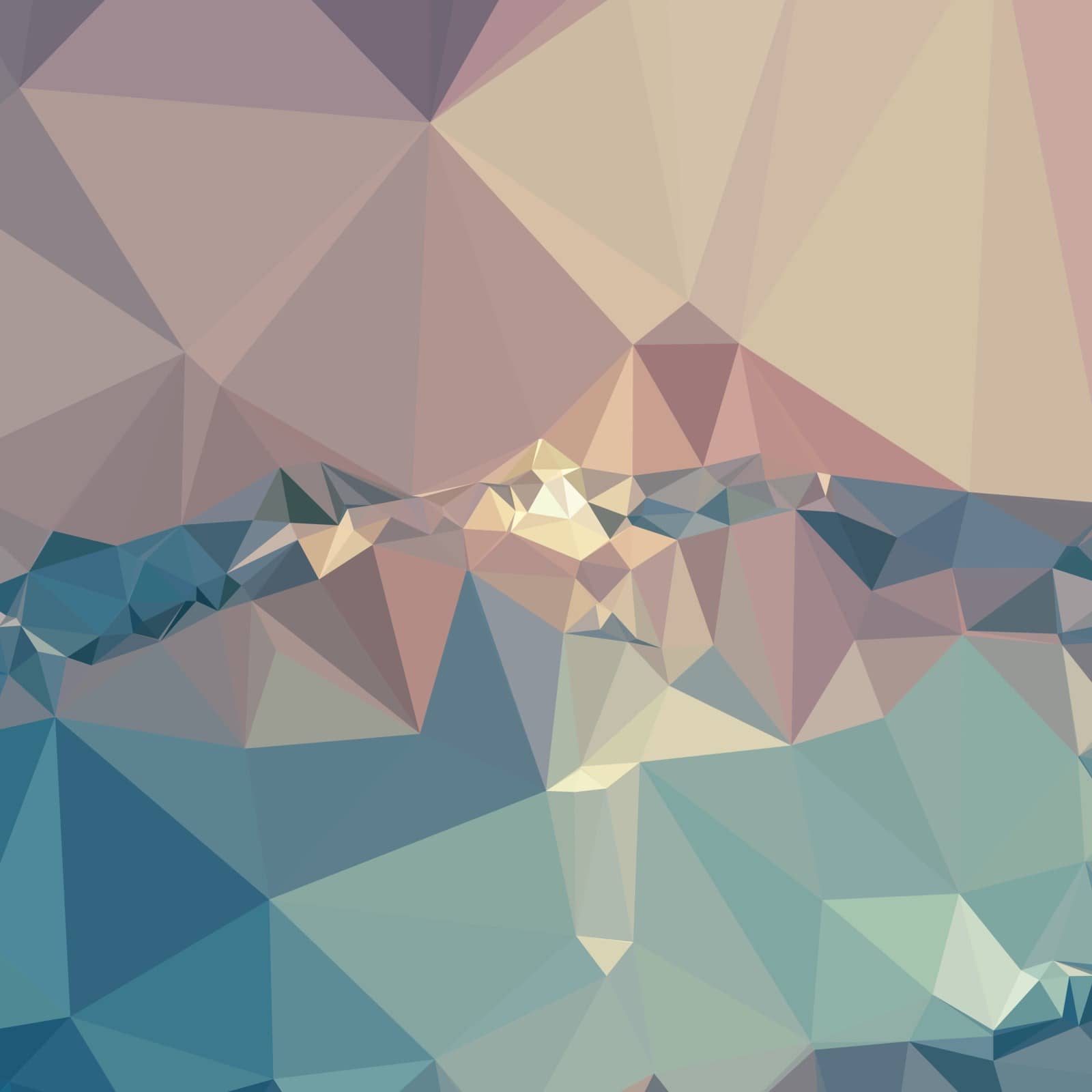 Low polygon style illustration of opera mauve abstract geometric background.