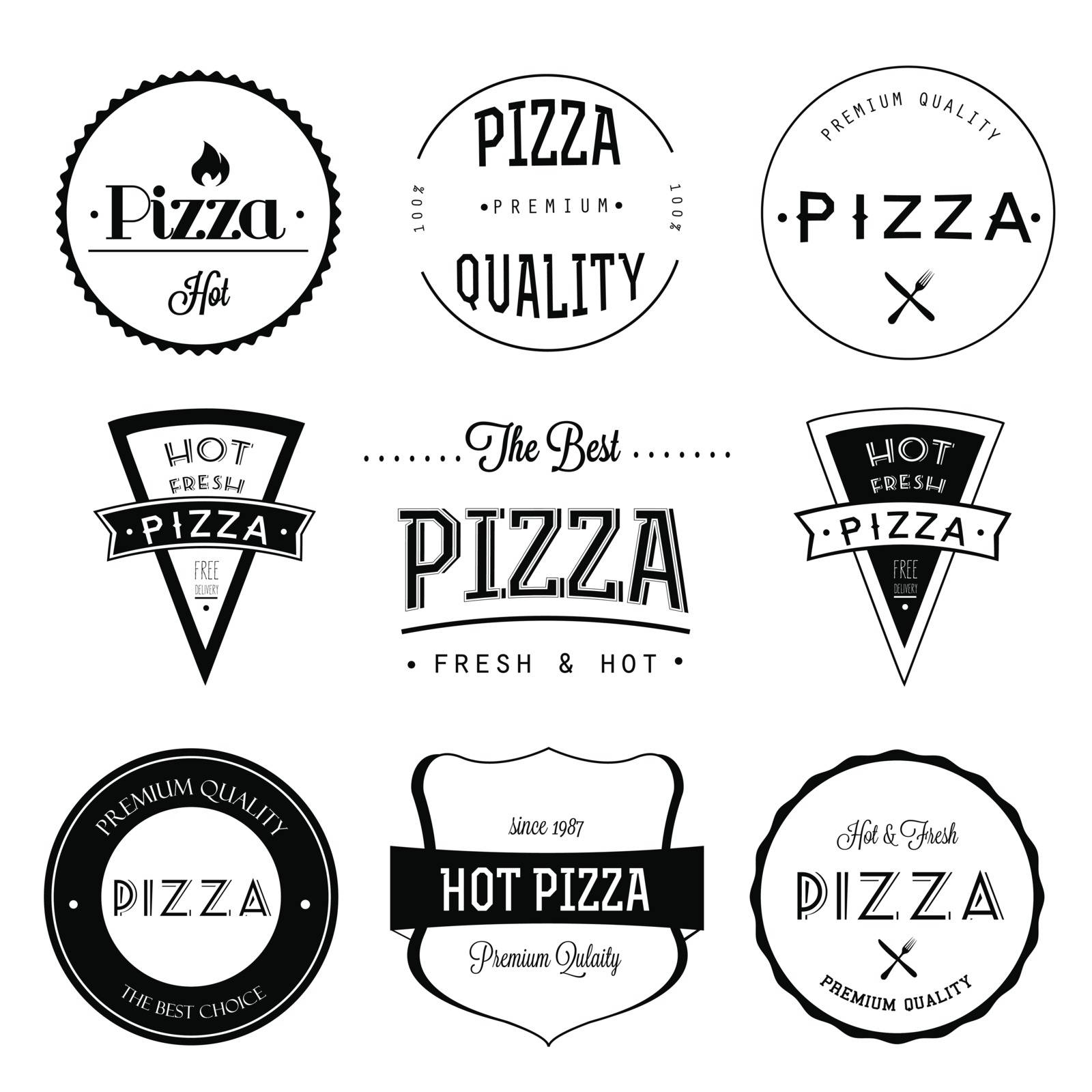 Pizza elements by kartyl