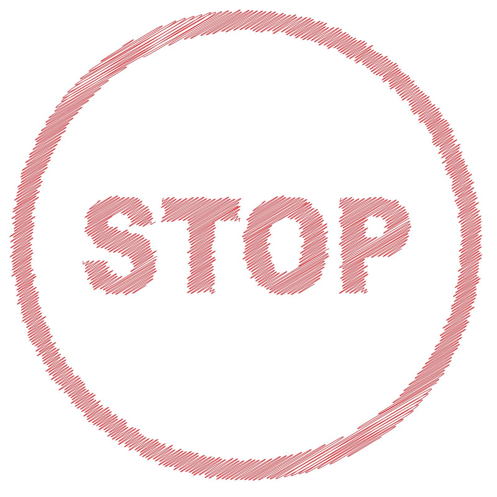 Stop Stamp by Bigalbaloo