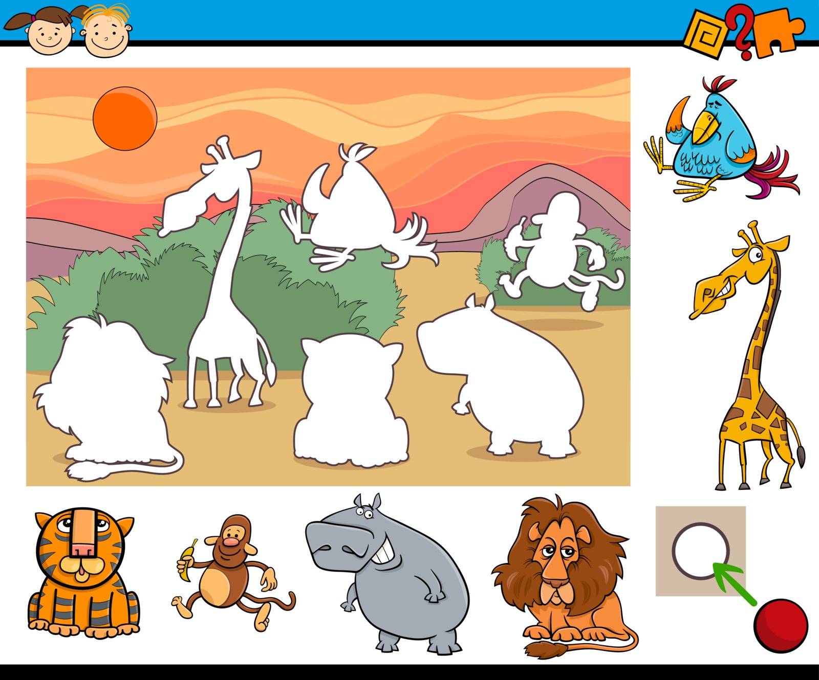 educational game for preschool kids by izakowski