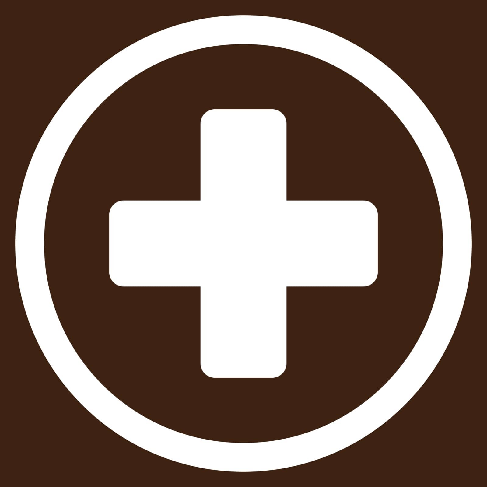 Rounded Plus Icon by ahasoft