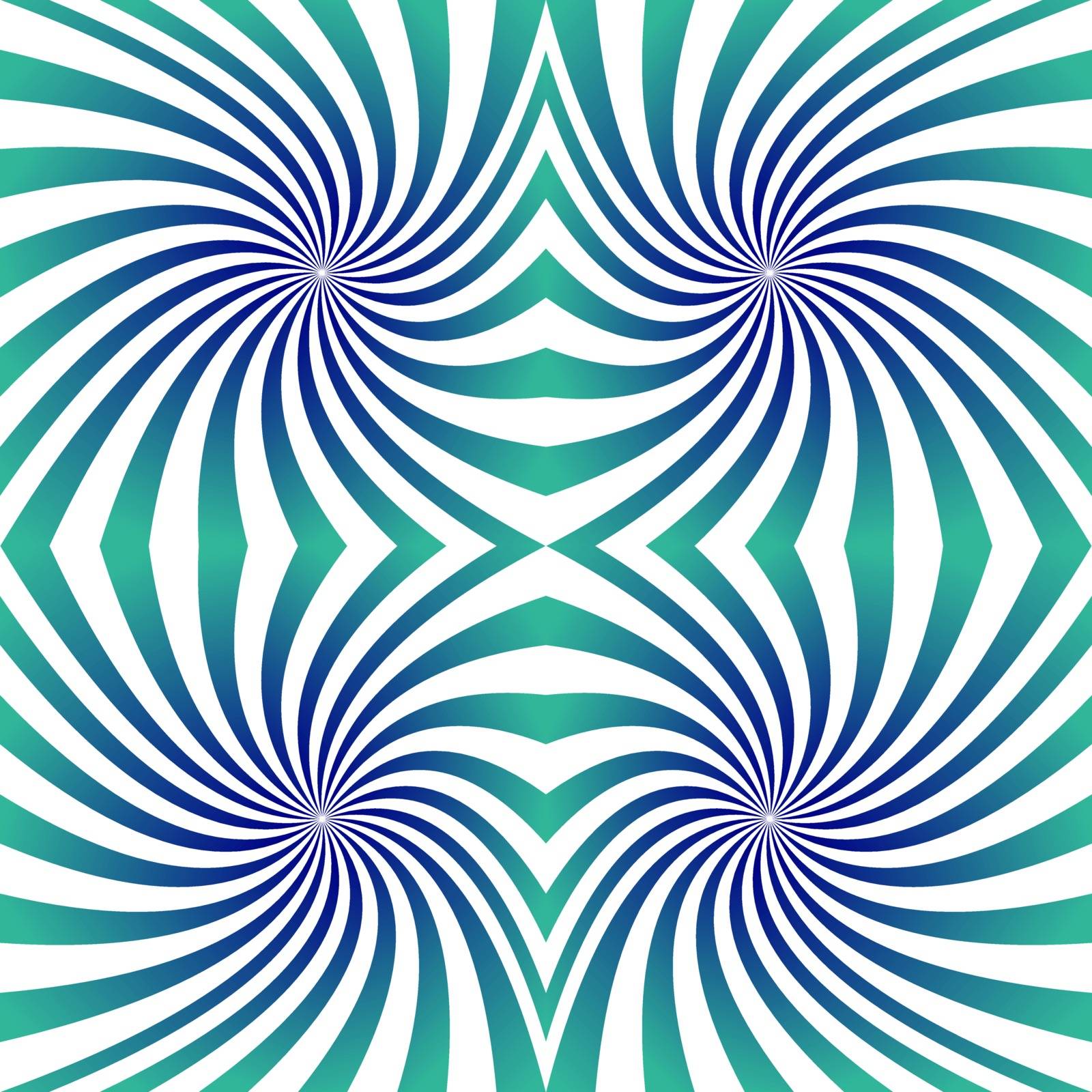 Green blue seamless swirl background by davidzydd