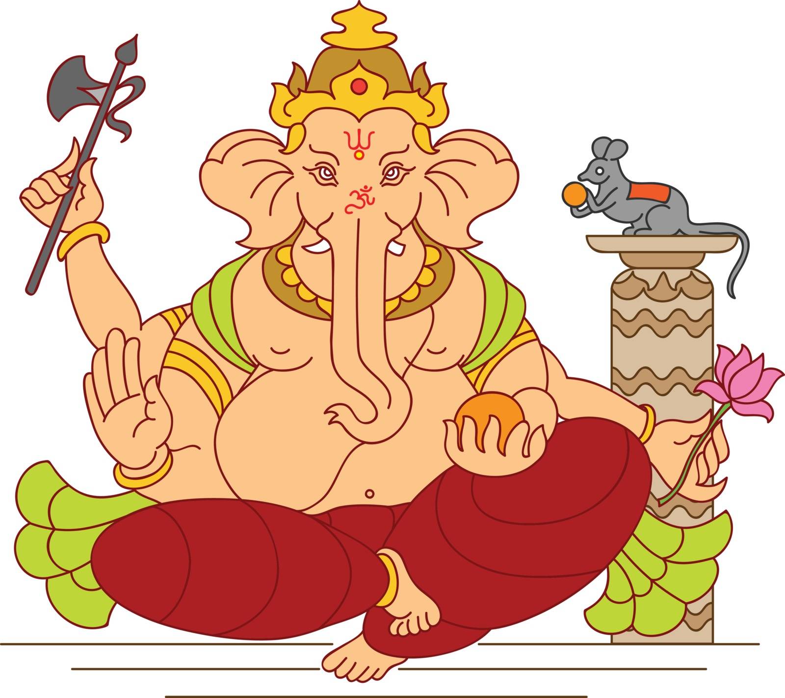 Ganesha The Lord Of Wisdom by AjayShri