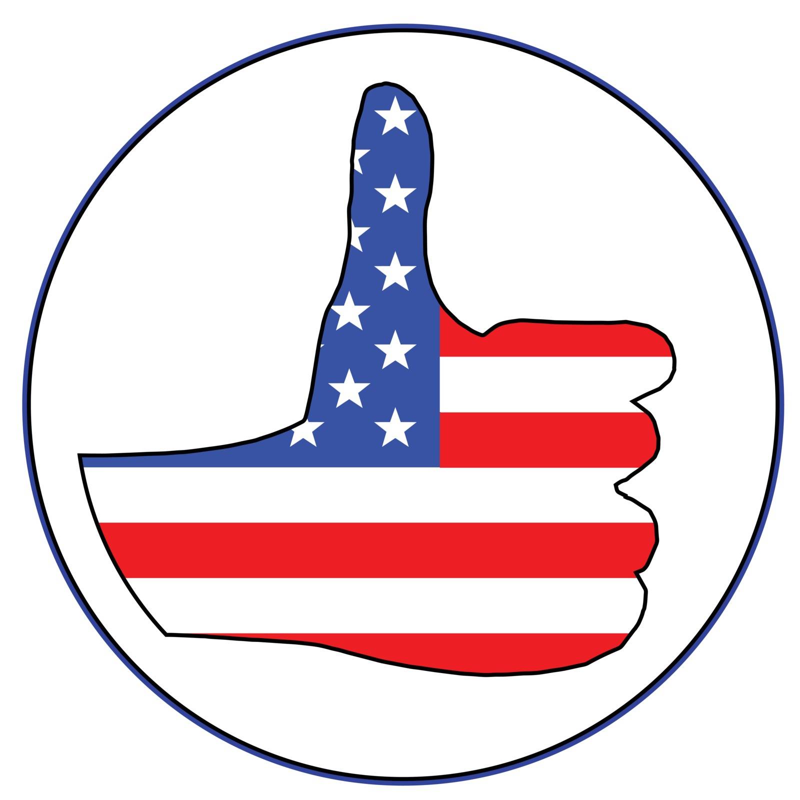 Thumbs Up America by Bigalbaloo