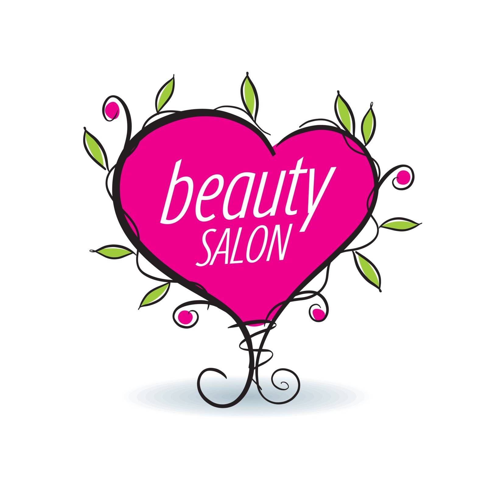 logo beauty salon by butenkow