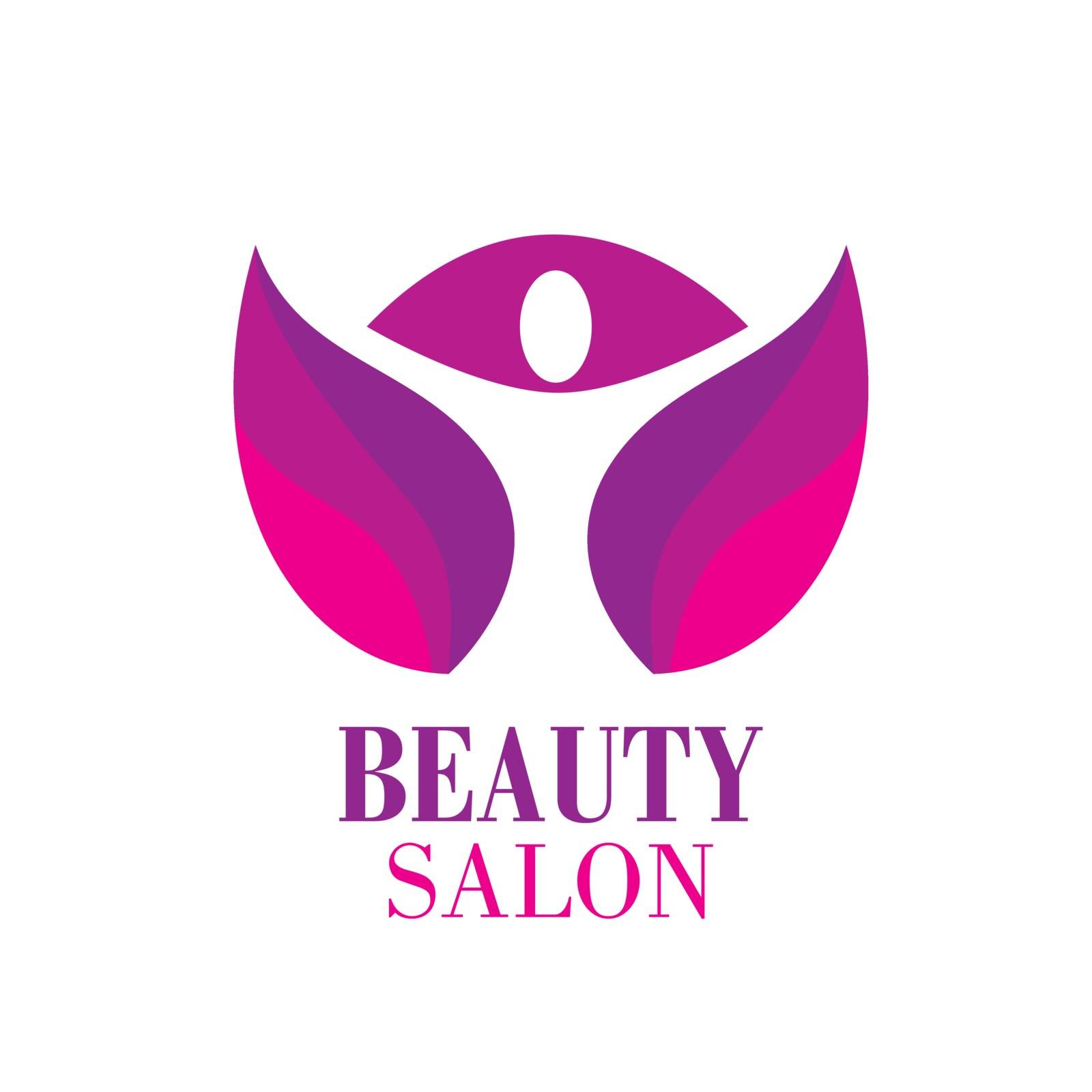 Beauty Female Face Logo Design.Cosmetic salon logo design. Creative Woman Face Vector