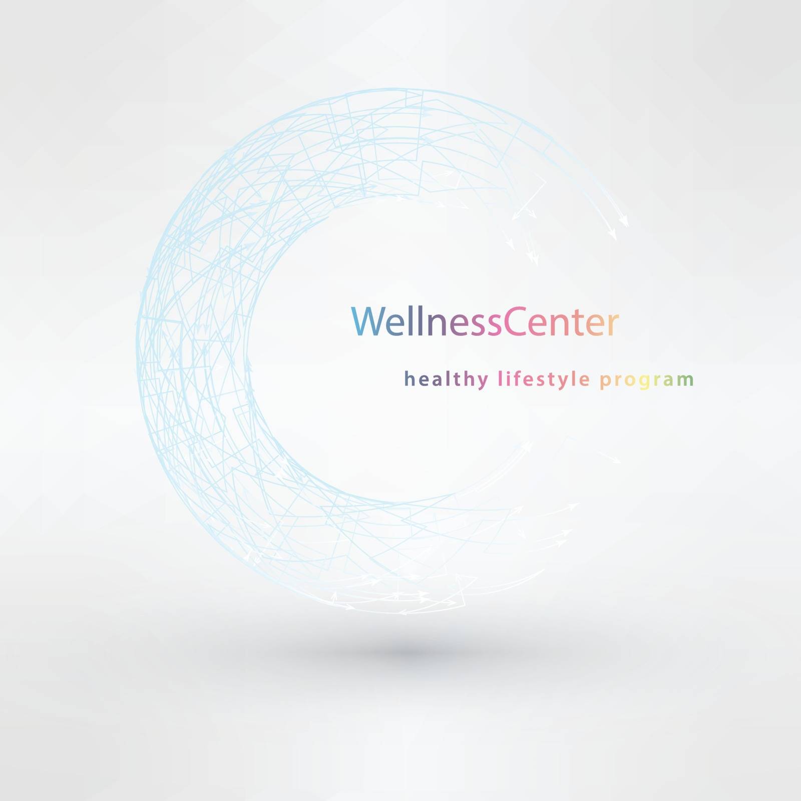Vector linear logo design concepts for hairdressers and wellness centers by Tflex
