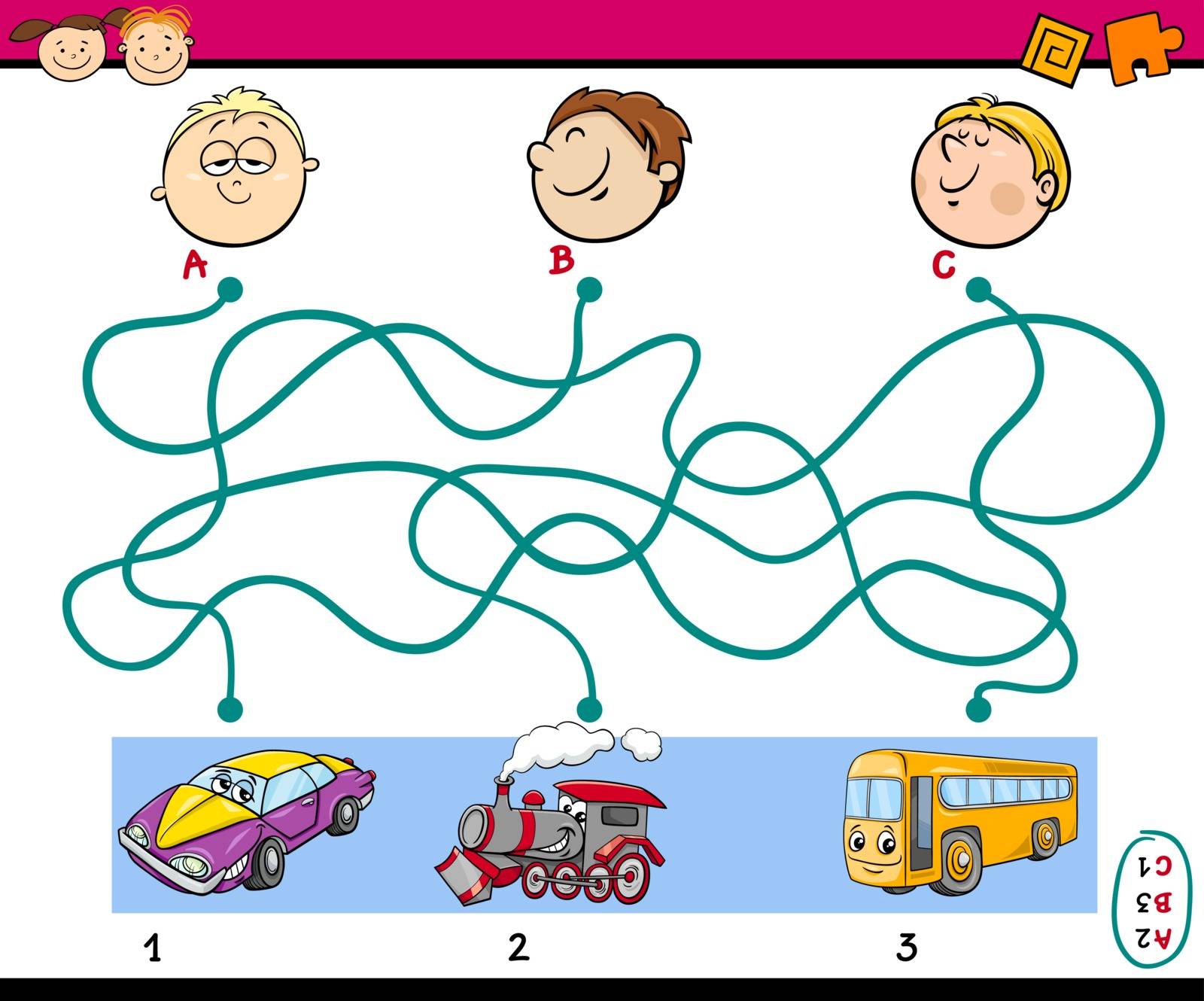find path task for children by izakowski