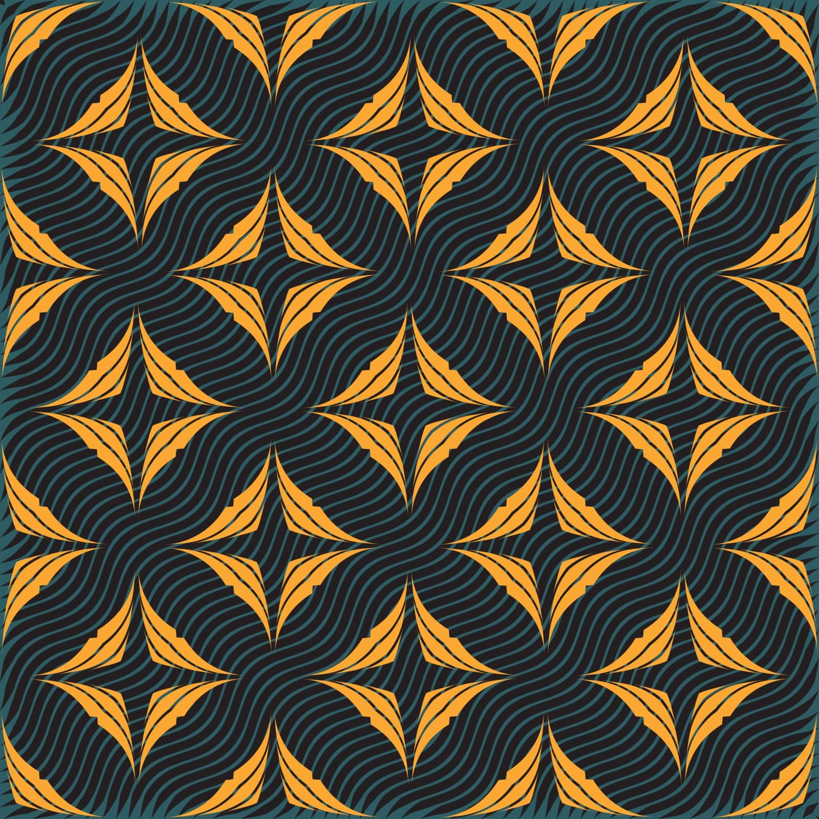 Seamless ornament pattern vector tile for multipurpose use in design