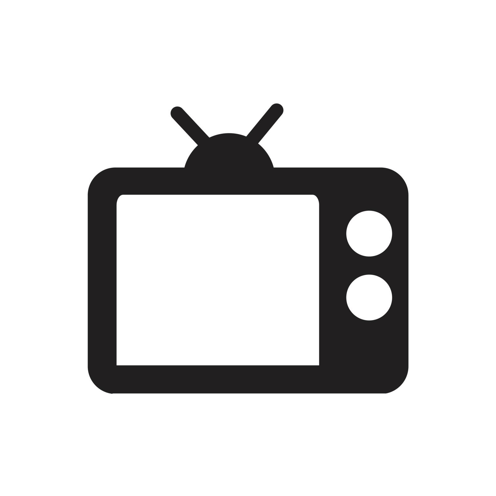 TV vector icon by iconmama