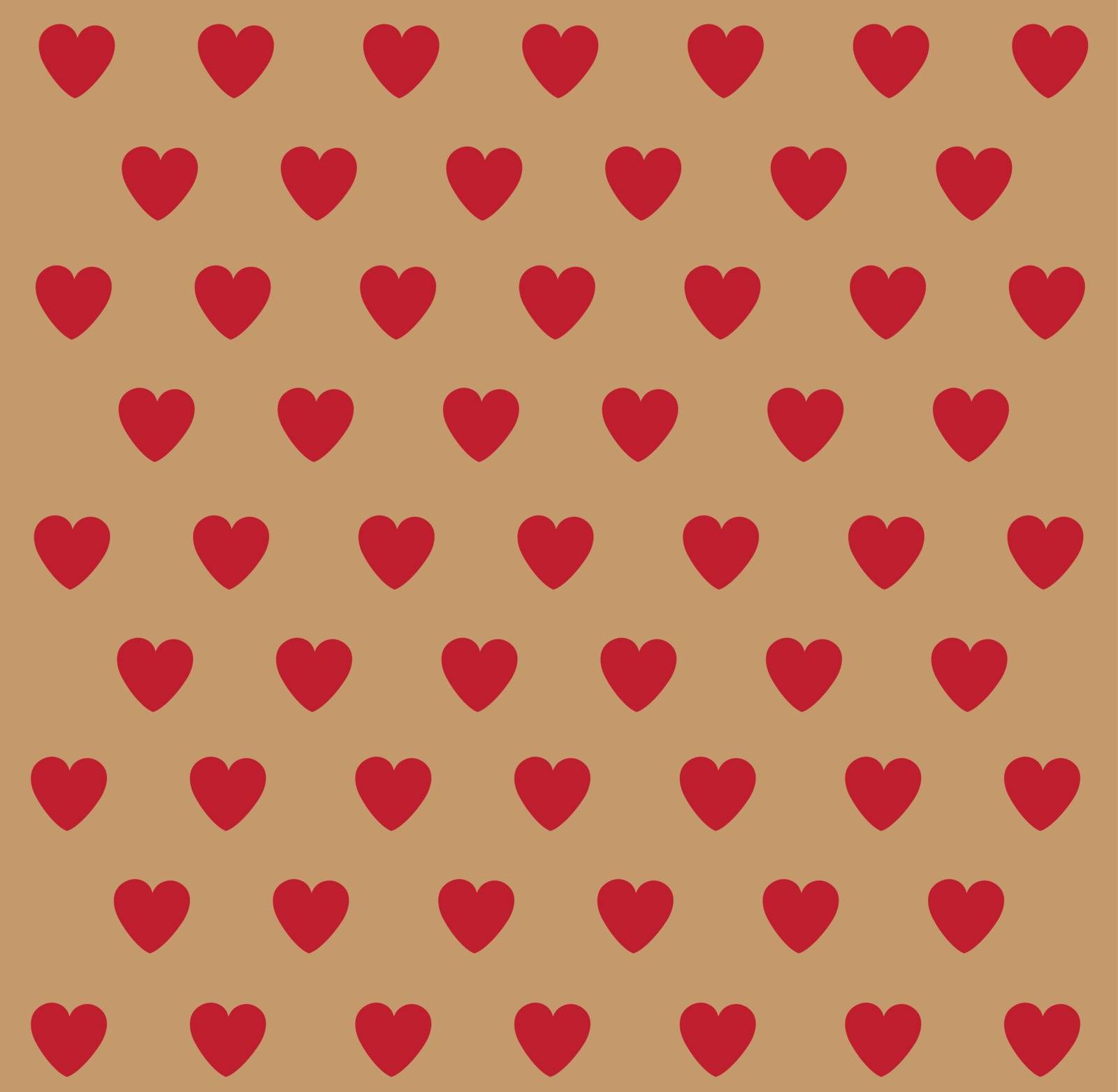 Polka dot hearts by Lilac