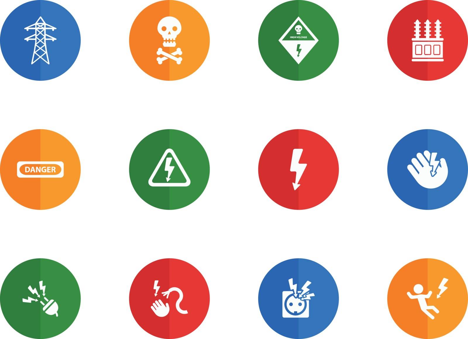 High voltage simply icons by ayax