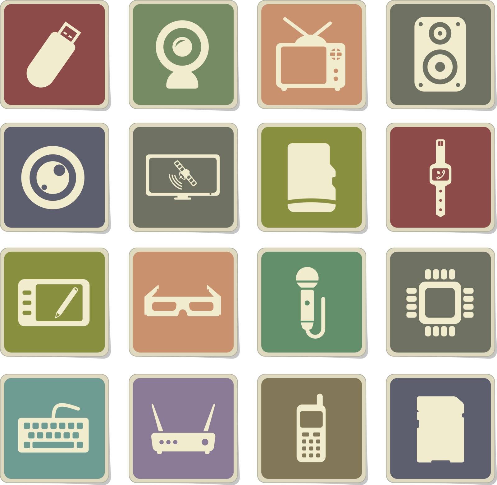 Gadgets simply icons by ayax