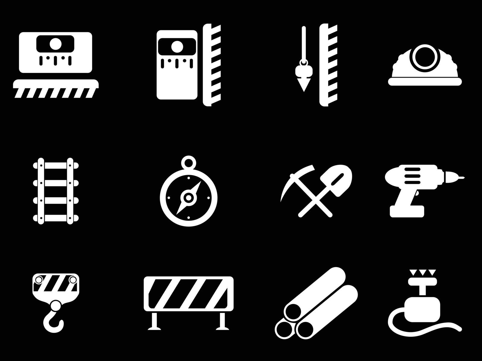 building equipment simply symbol for web icons and user interface