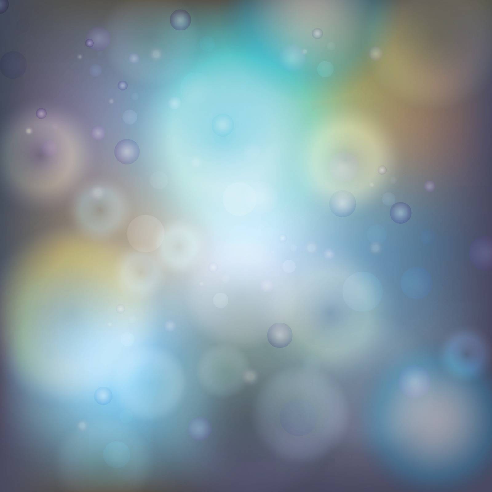 Bubbles on abstract background by dontpoke
