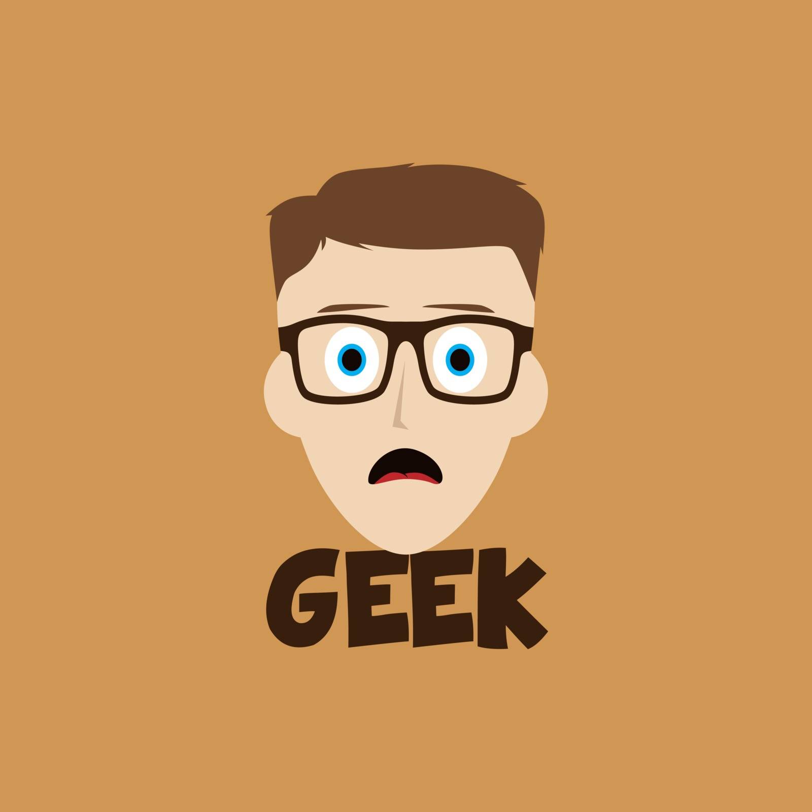 geek guy by vector1st