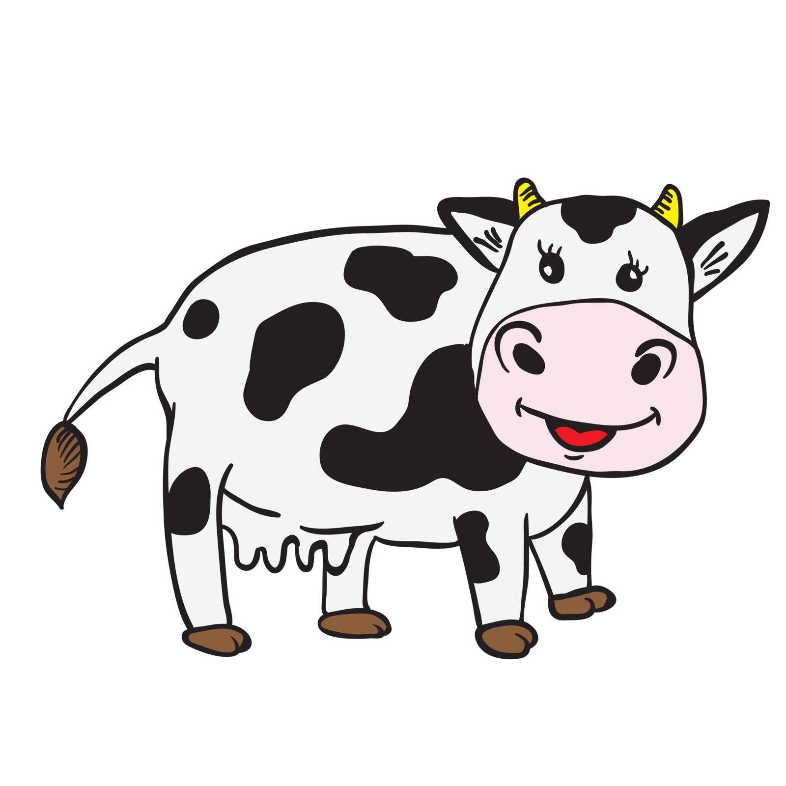 cute cow by ainsel