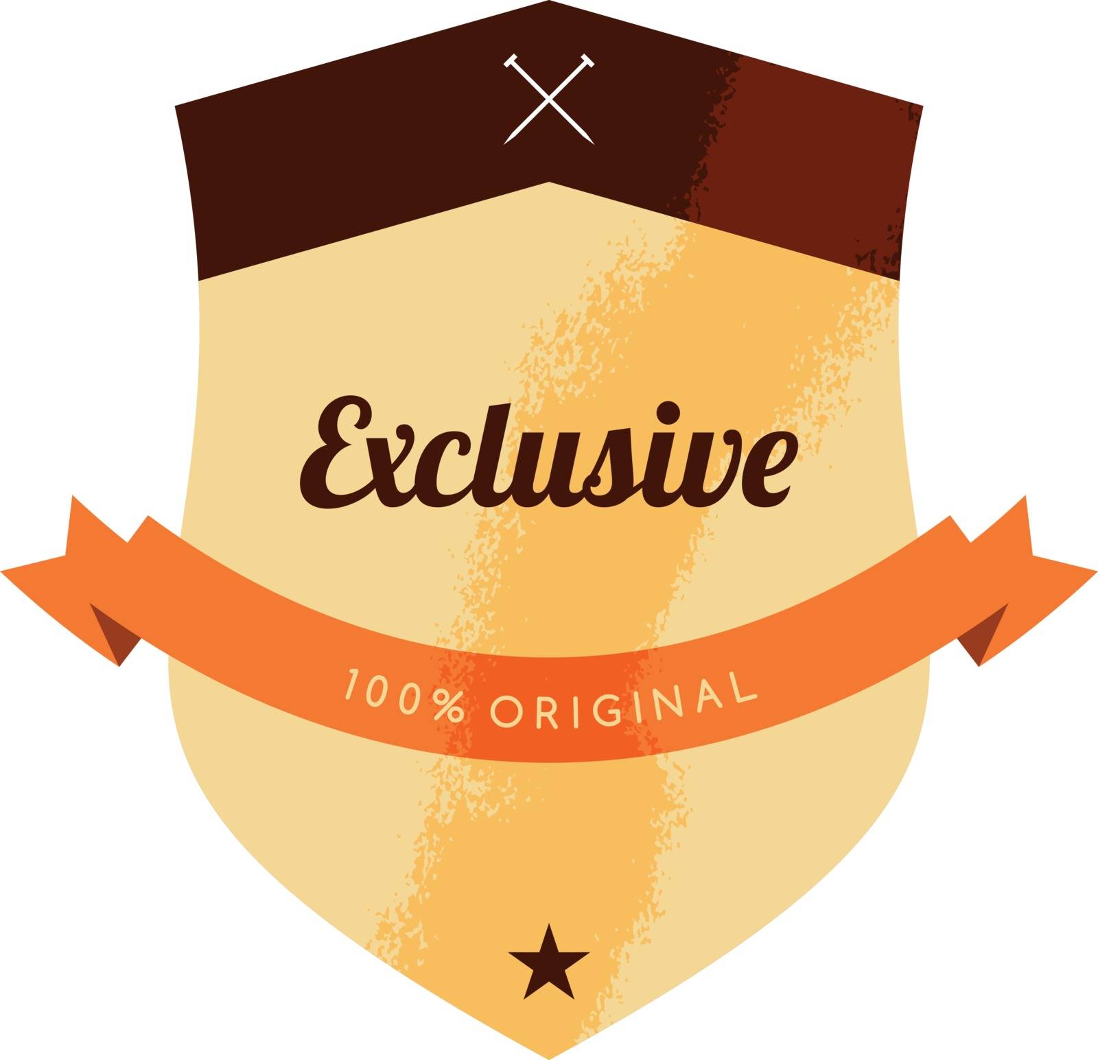 retro premium badge label theme vector illustration