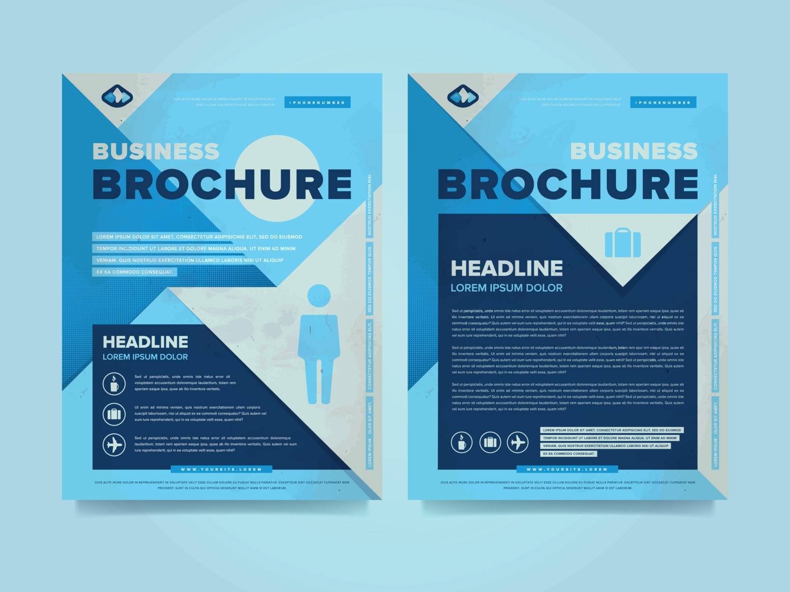 Business brochure template. by GraphicDealer