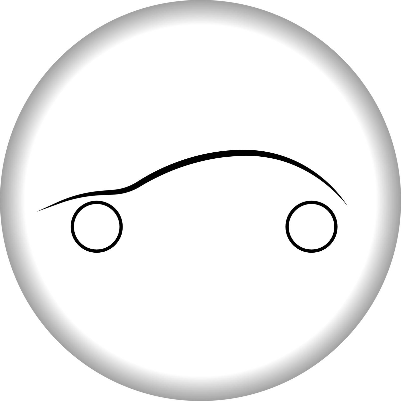 Car logo. Automobile sign. Transport icon. Vector car logo