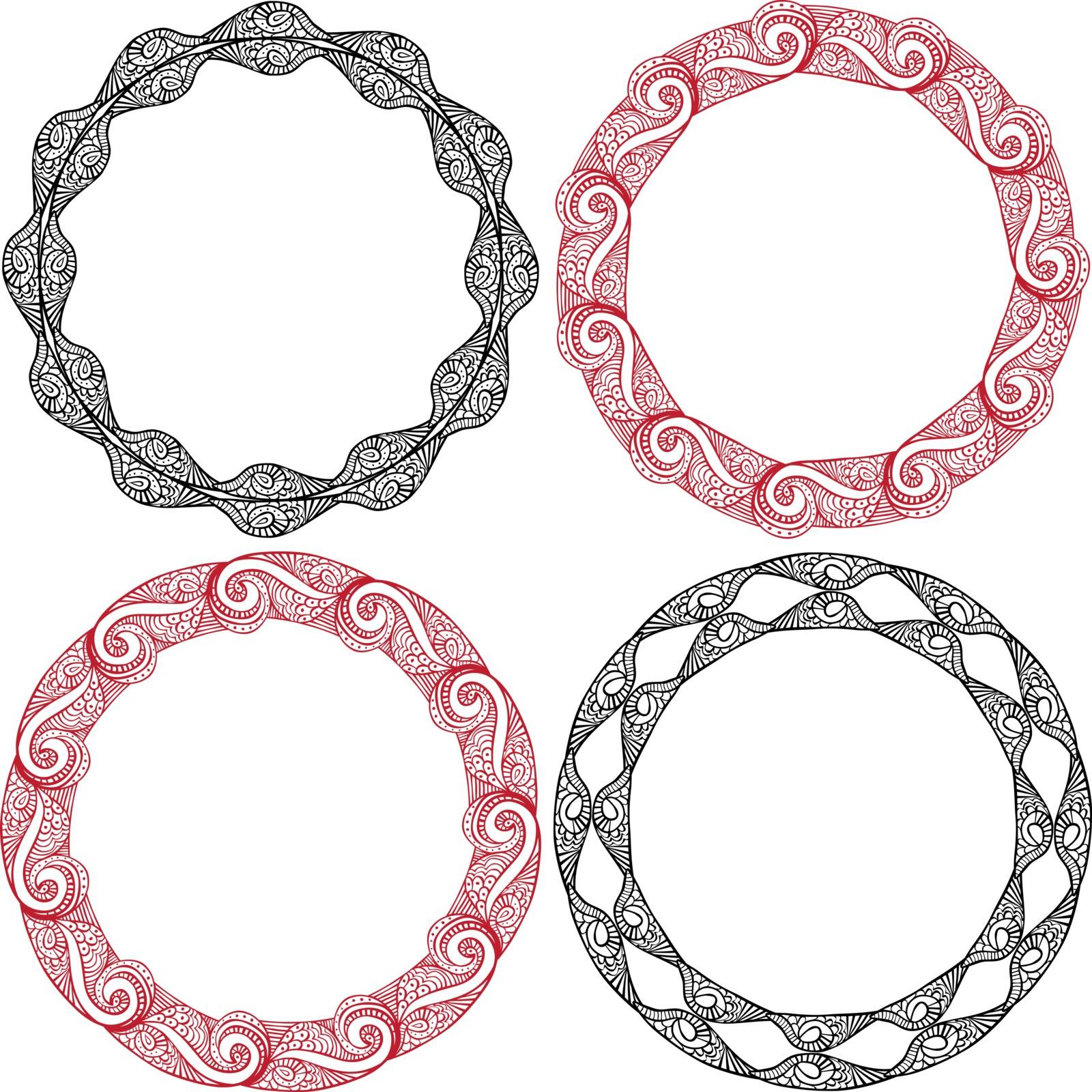 Decorative circles by nahhan
