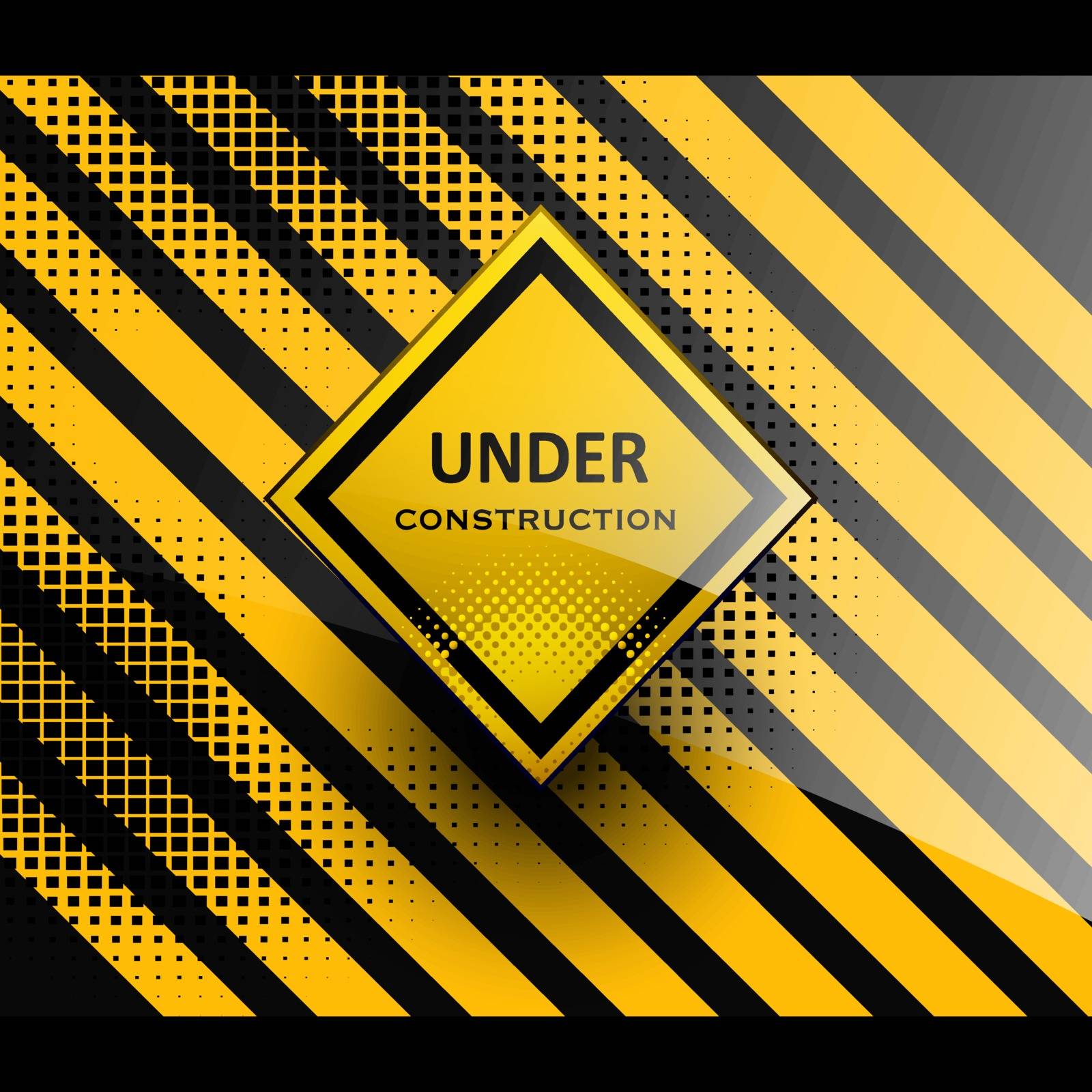 Under construction background by nolimit046
