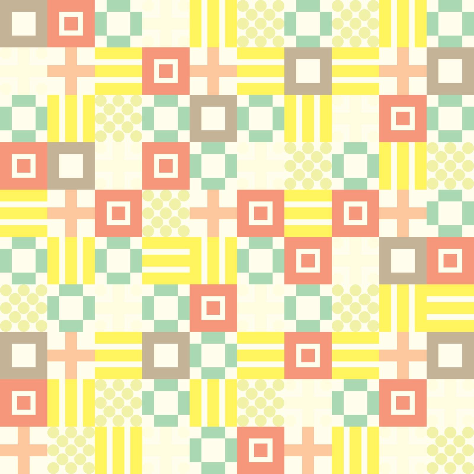 Seamless pattern square by Vanzyst
