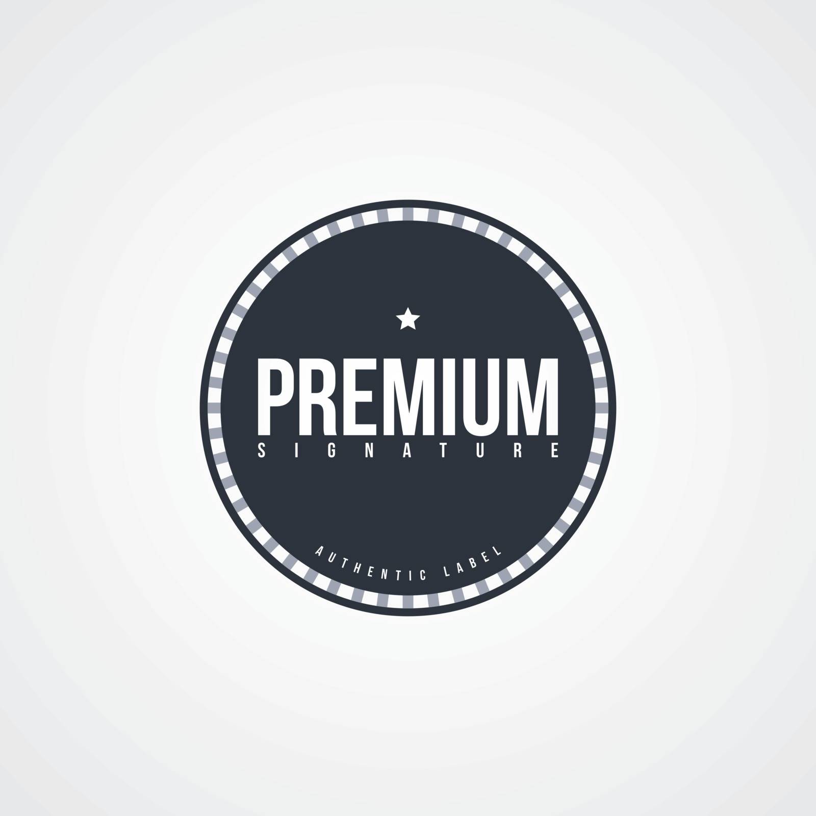 premium label theme by vector1st