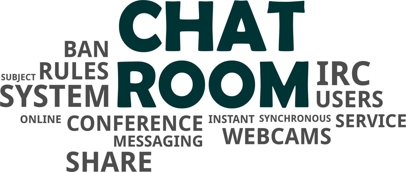 word cloud - chat room by master_art