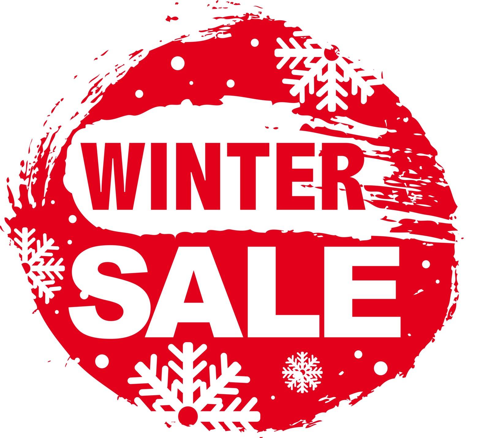 Winter Sale , Vector Illustration