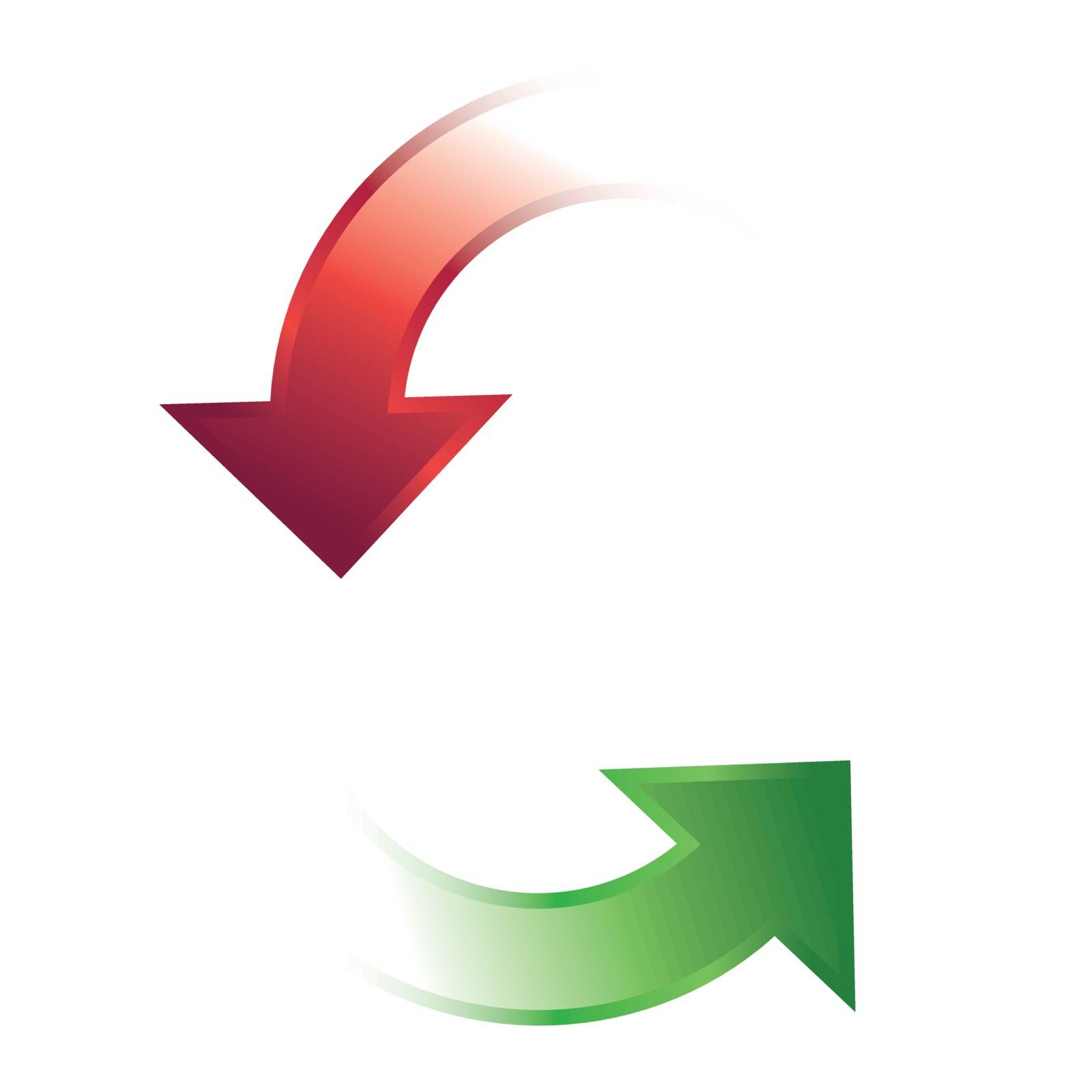 Rounded Direction Arrows Icon by sdCrea