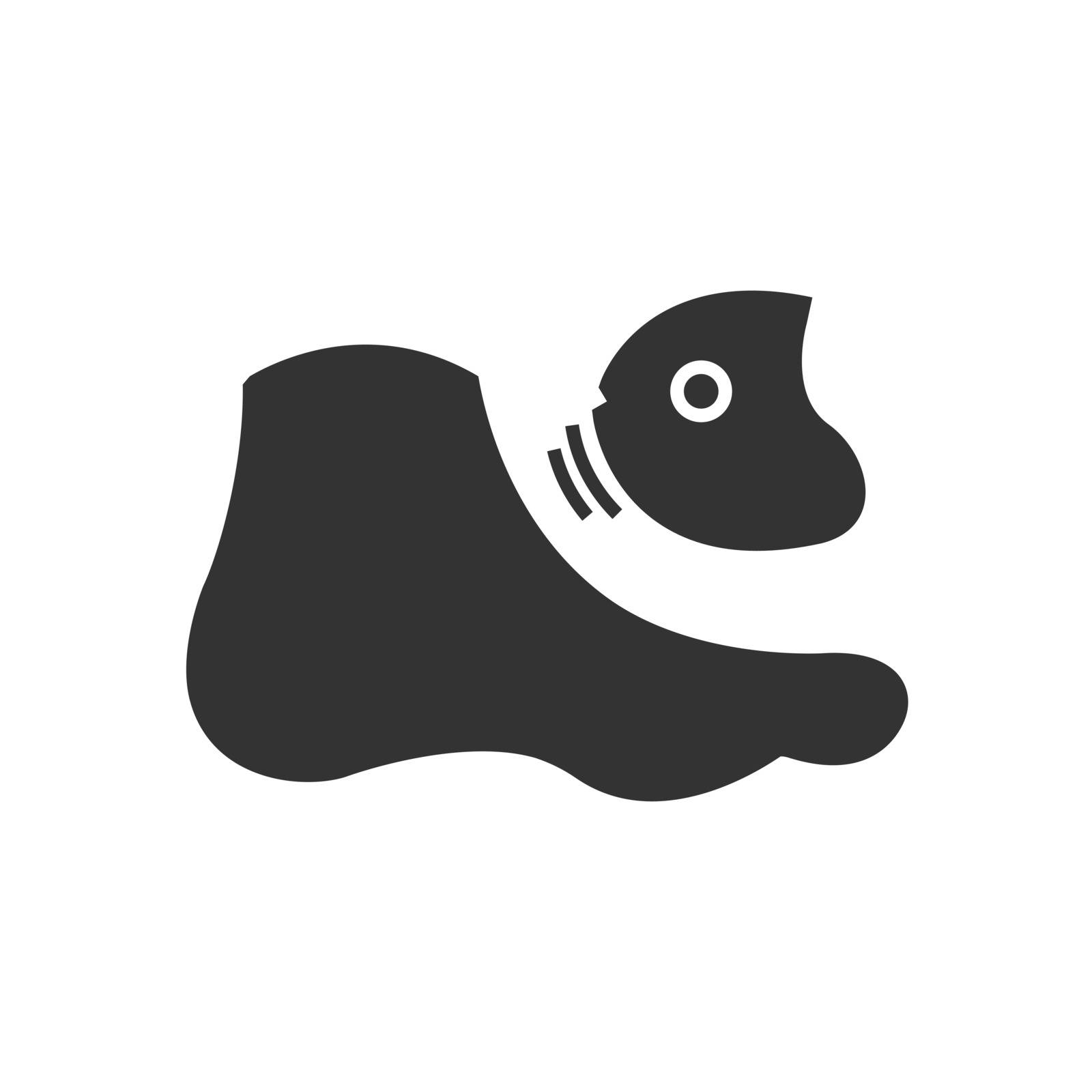 Bold Icon Fish spa feet  icon