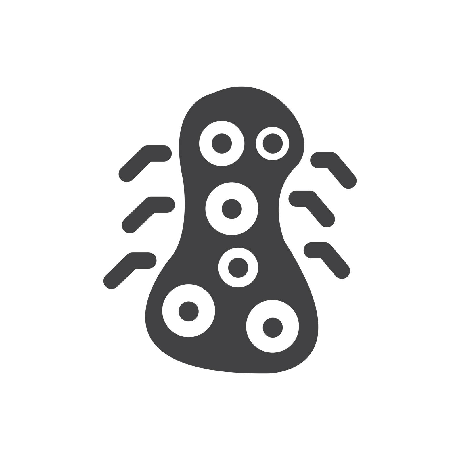 bacteria icon design