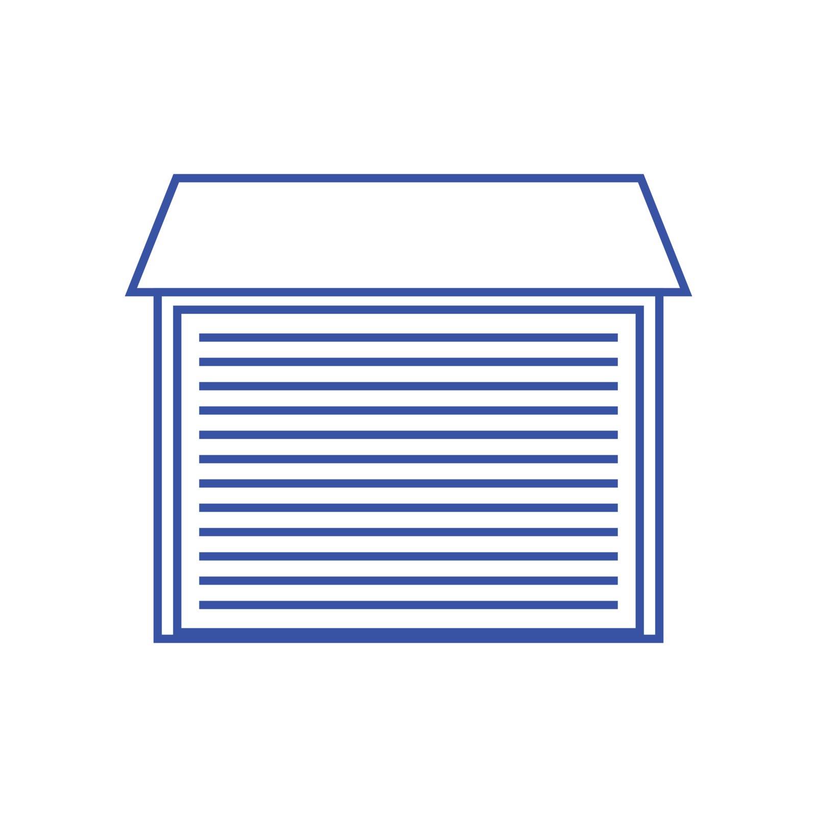 Thin line house icon by ang_bay