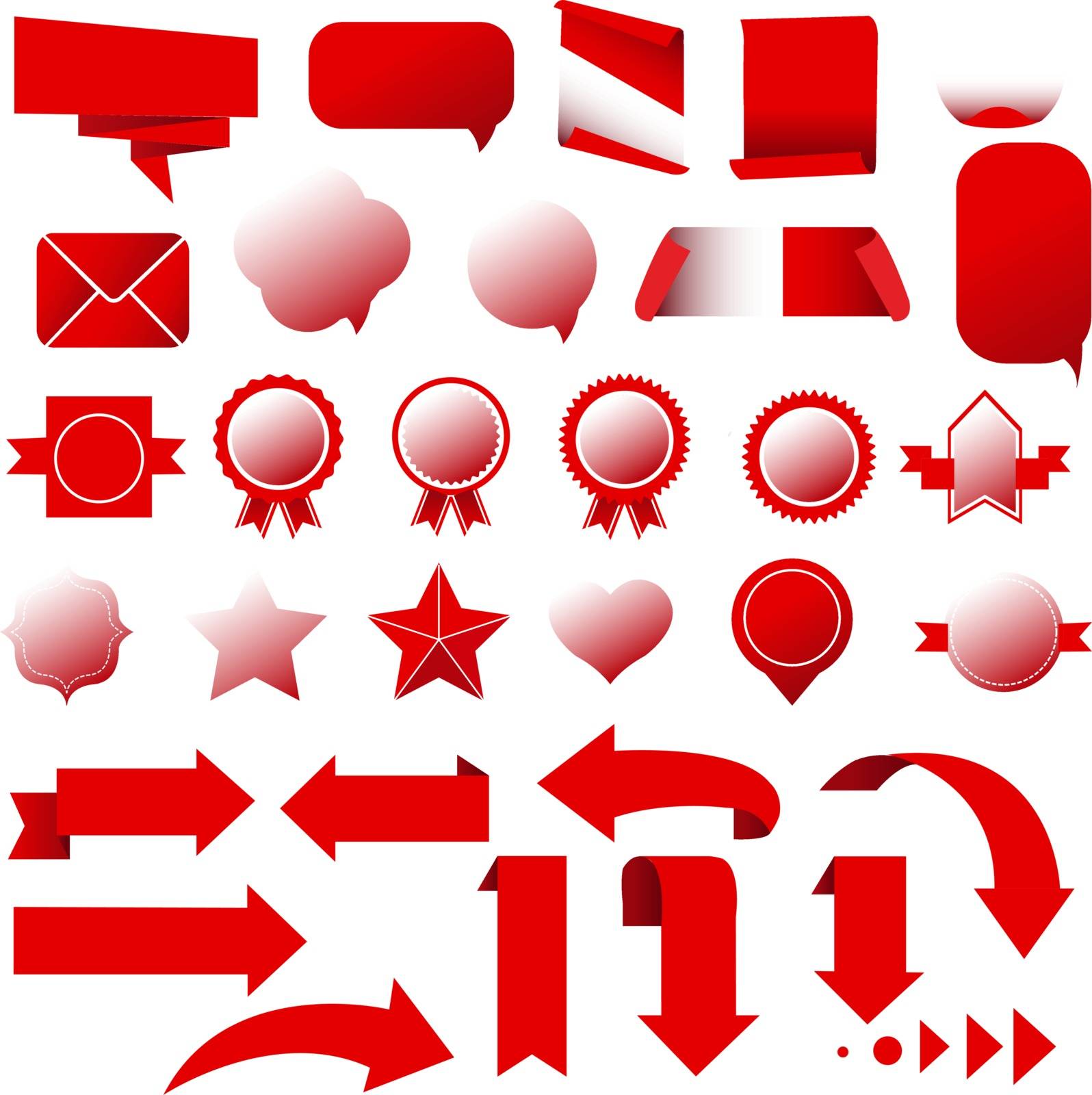 Symbols Set Vector Illustration