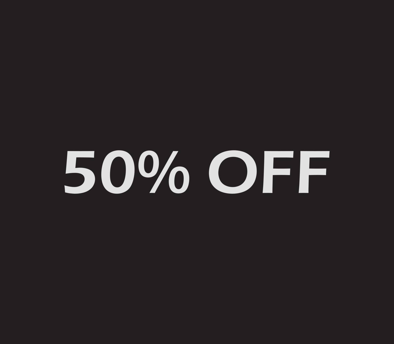 icon 50% off