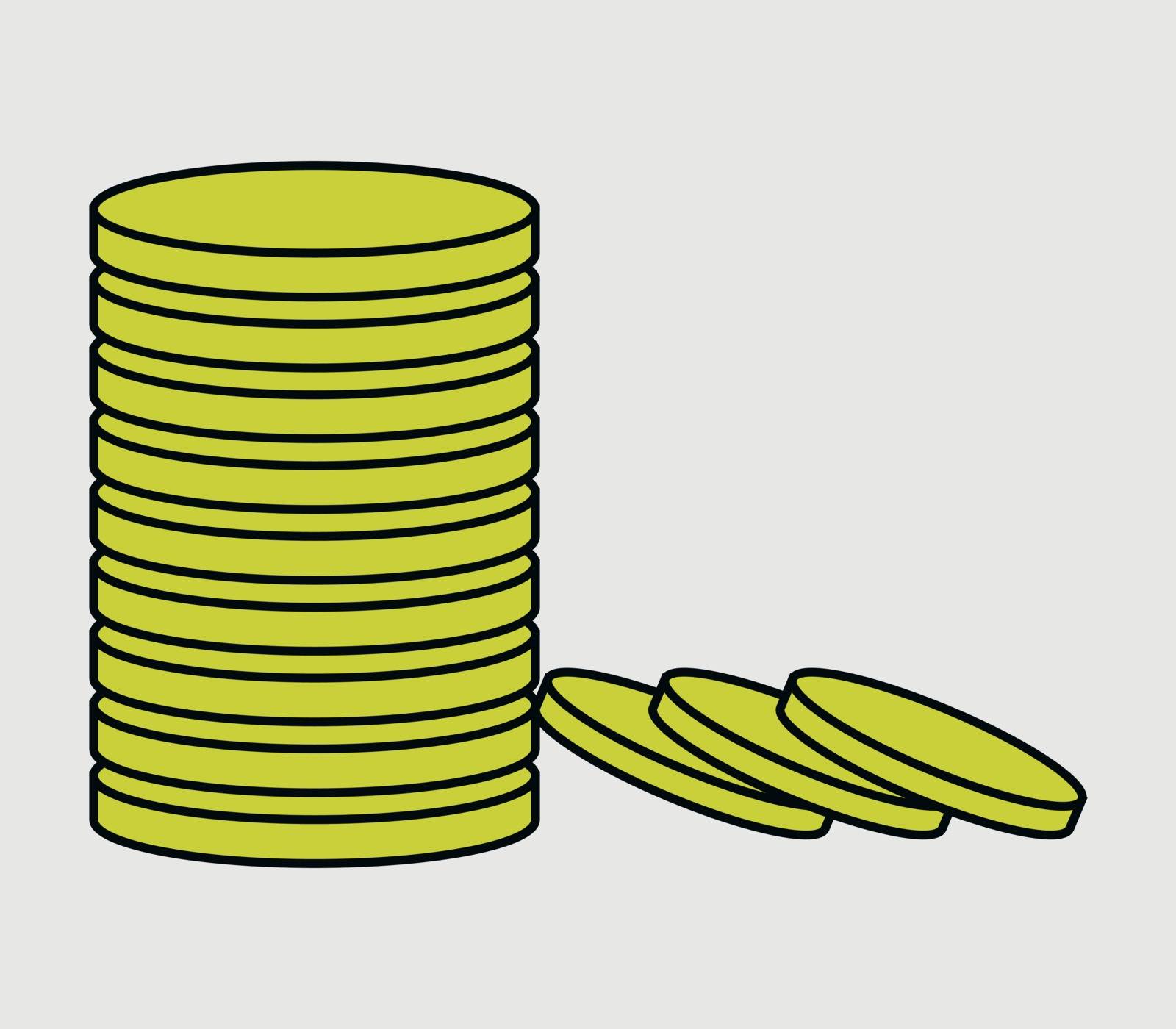 coin money icon by Mark1987