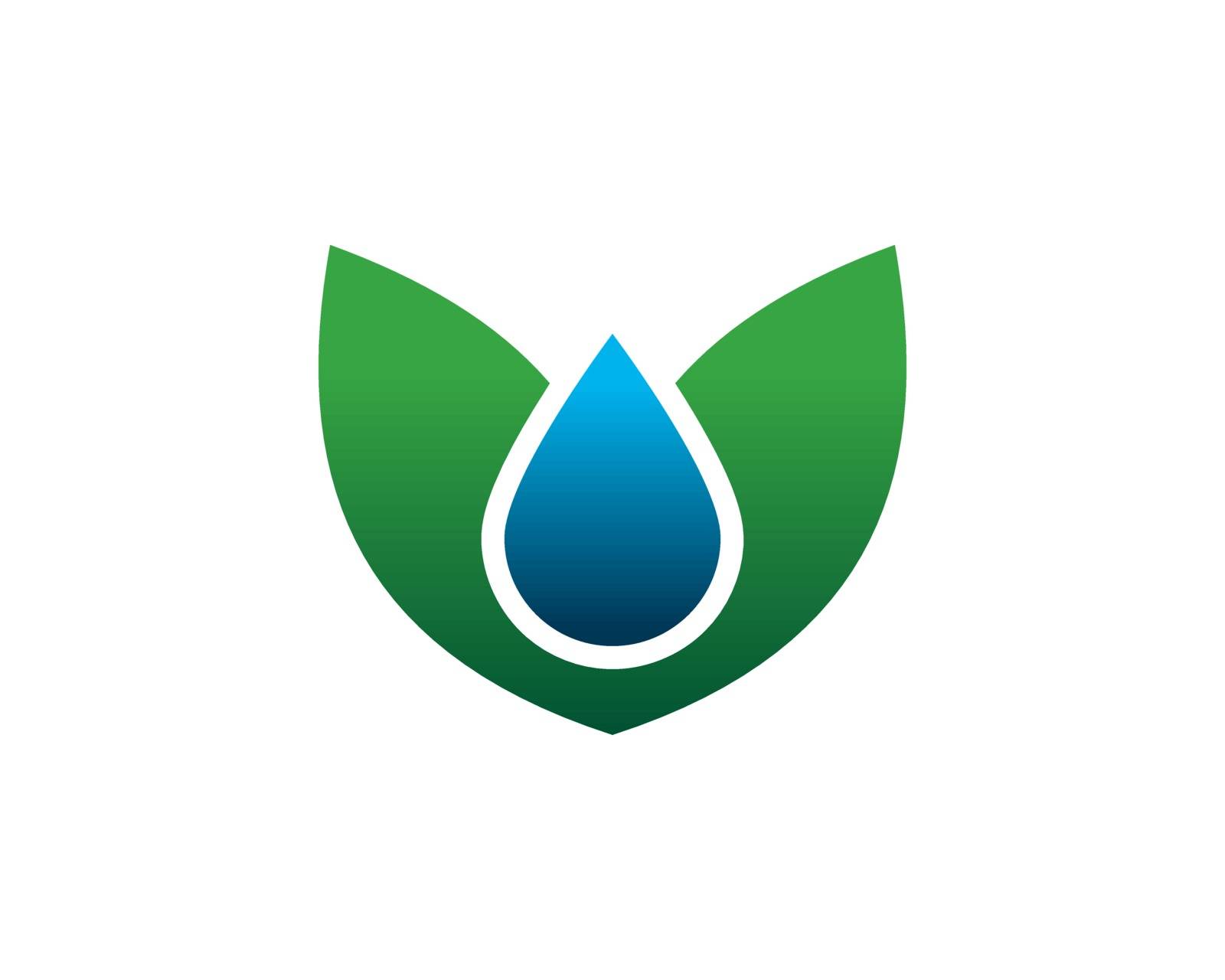 leaf drop logo by meisuseno