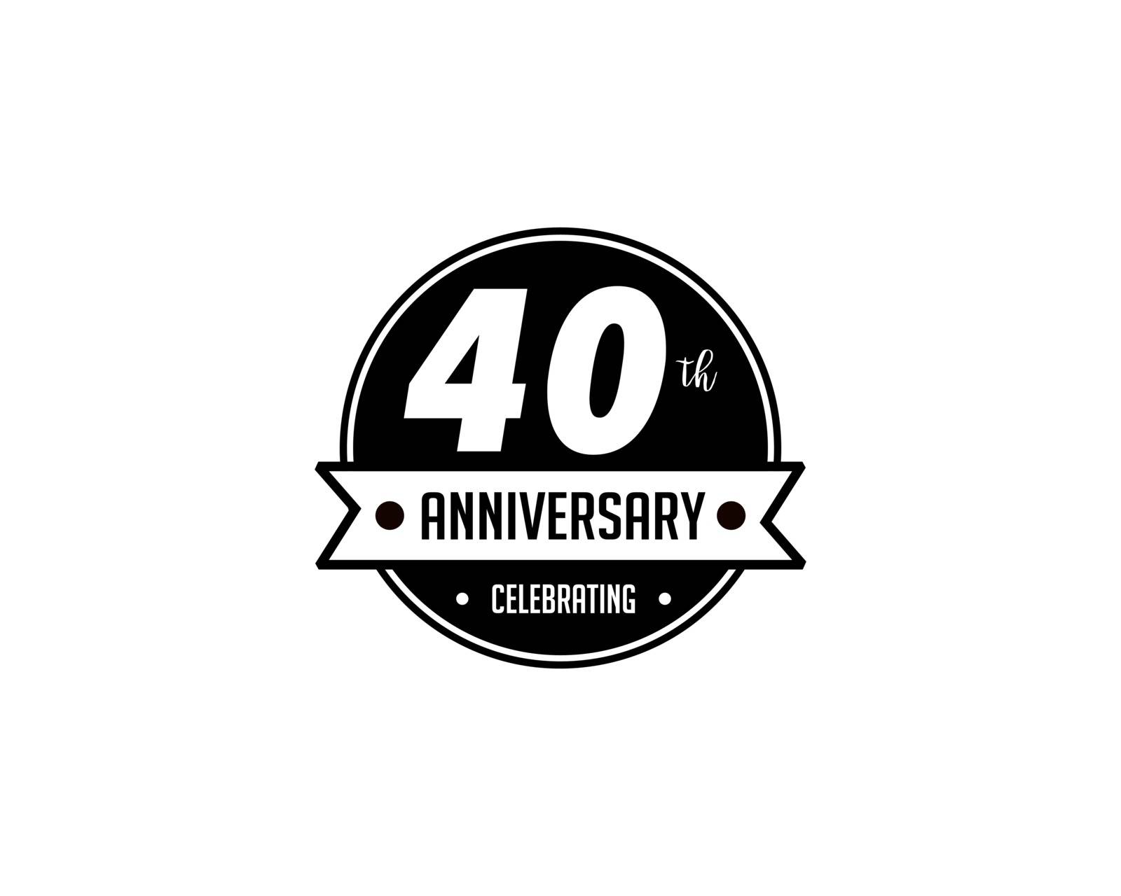 forty years anniversary badge by meisuseno