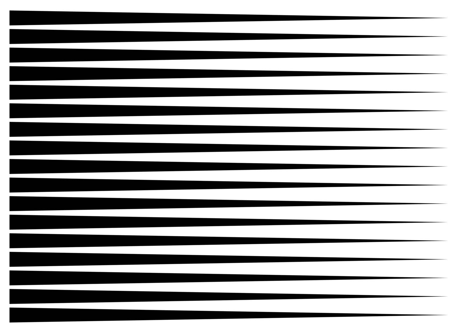horizontal motion speed lines for comic book by wektorygrafika